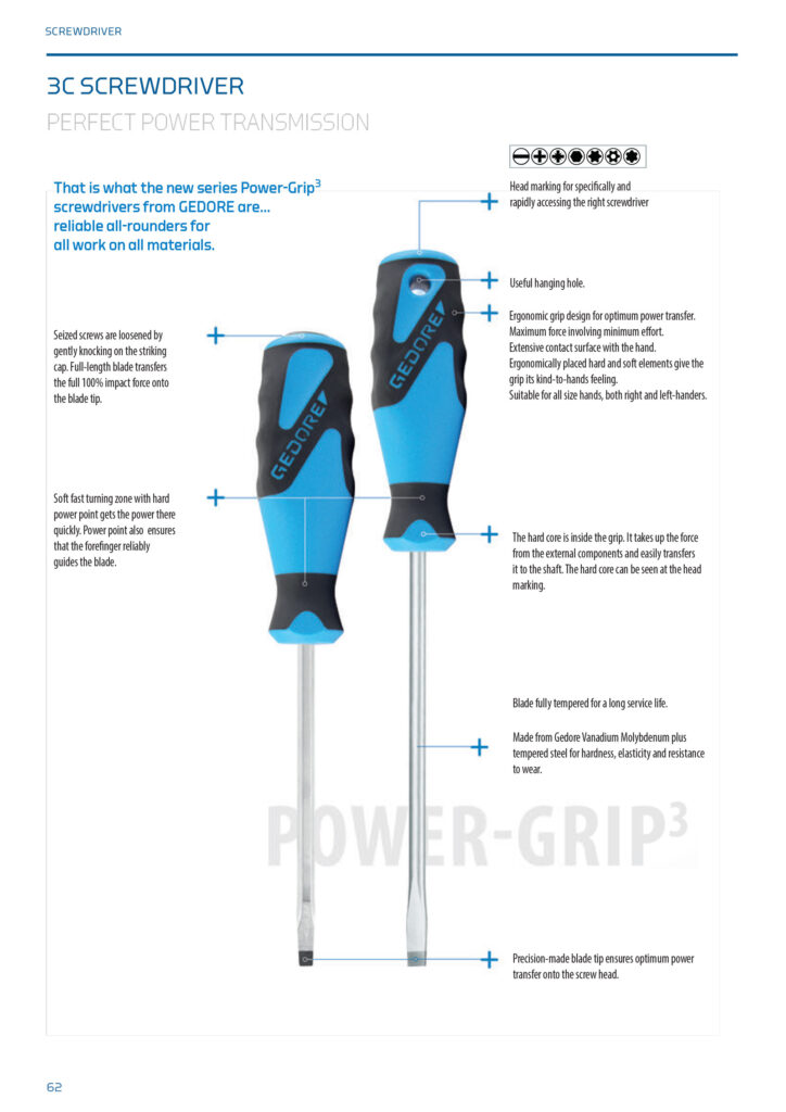 3C Screwdrivers