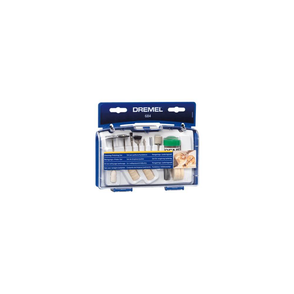 Buy Dremel 26150684JA Cleaning//polishing kit 20pcs. 1 Set