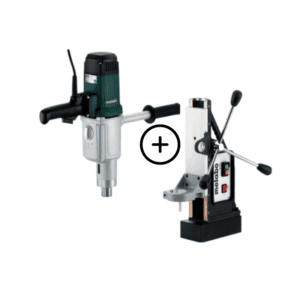 METABO DRILL B 32/3 & MAGNETIC DRILL STAND