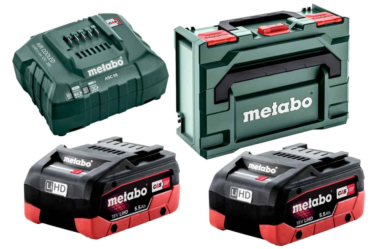 Metabo 18v lihd 5.5 ah online battery